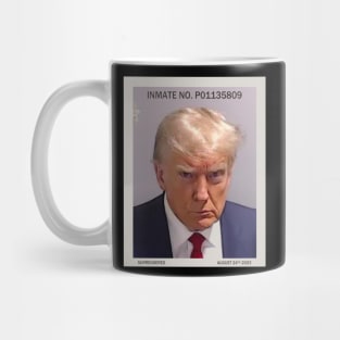 Trump Mugshot Inmate Number Mug